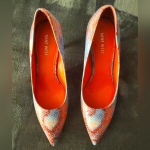 Nine West Flax multicolored pumps